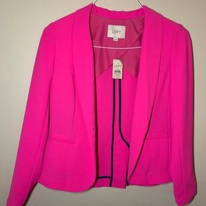 Neon Pink Cute Loft Blazer